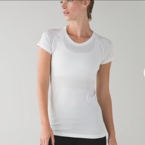 NWT Lululemon Athletica Swifty Tech SS Crew size 8